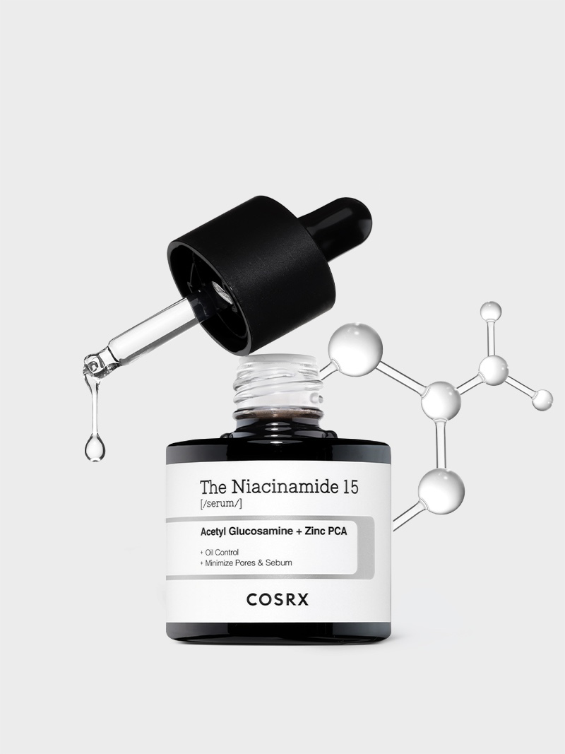 سرم نیاسینامید 15 درصد کوزارکس COSRX The Niacinamide 15 Serum 20ml | ضد جوش، کنترل چربی و کوچک‌کننده منافذ