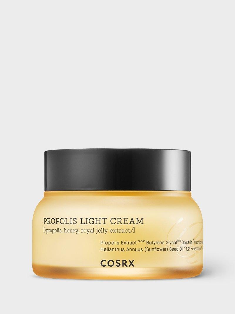 کرم پروپولیس کوزارکس COSRX Propolis Light Cream 65ml | آبرسان، ترمیم‌کننده و درخشان‌کننده پوست