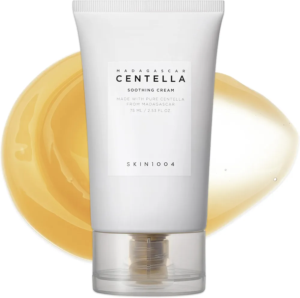 کرم مرطوب کننده و آبرسان سنتلا ماداگاسکار اسکین 1004 مدل Madagascar Centella Cream حجم 75 میل | ترمیم کننده و تقویت کننده پوست حساس