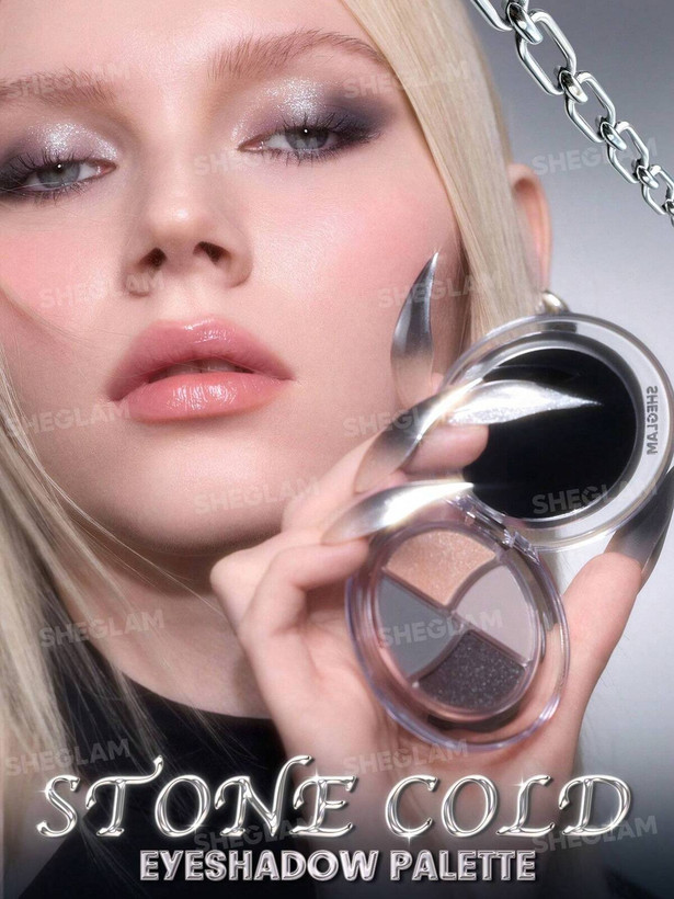 پک کامل آرایشی لوسترا شیگلم SHEGLAM مدل LUSTRA COLLECTION SET | کالکشن لوسترا کرومی و متالیک